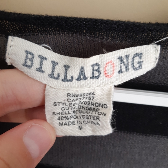 Billabong striped cardigan - Picture 3 of 3